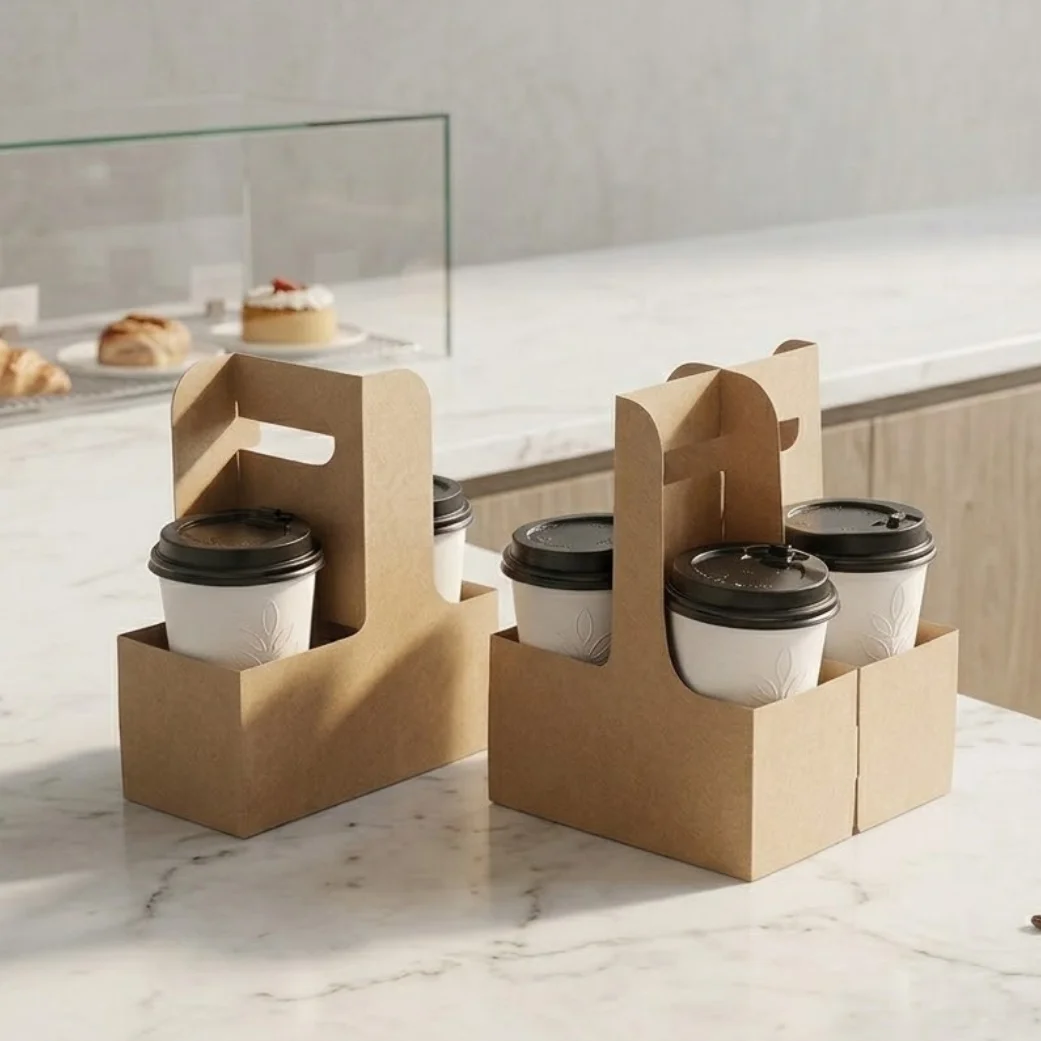 Bardak Taşıma Kutusu 2'li ve 4'lü Bardak Taşıma Çantaları