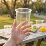 Büyük Boy Şeffaf PET Bardak