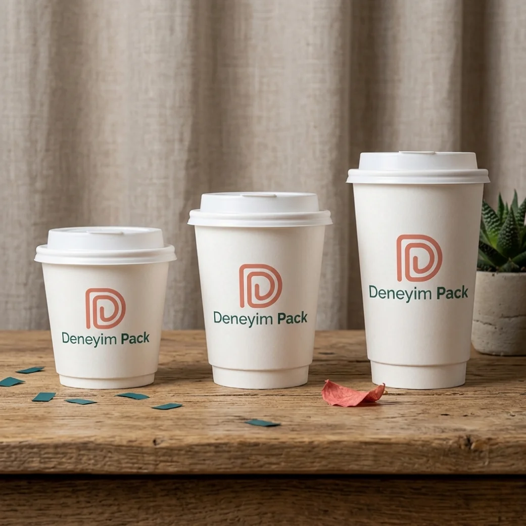 Çift Duvarlı Double Wall Karton Bardak Boyutları ve Üreticisi