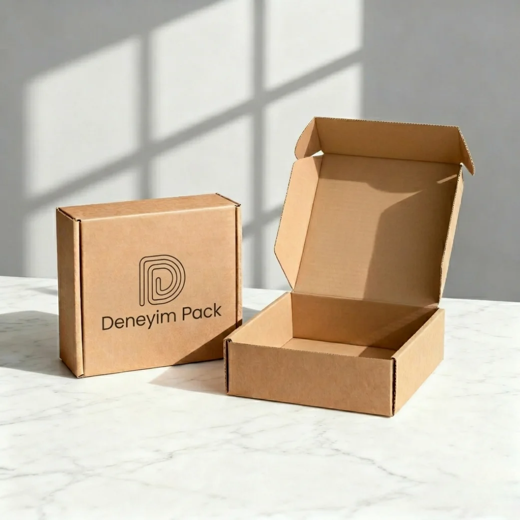 E-Ticaret Kraft Karton Kutu