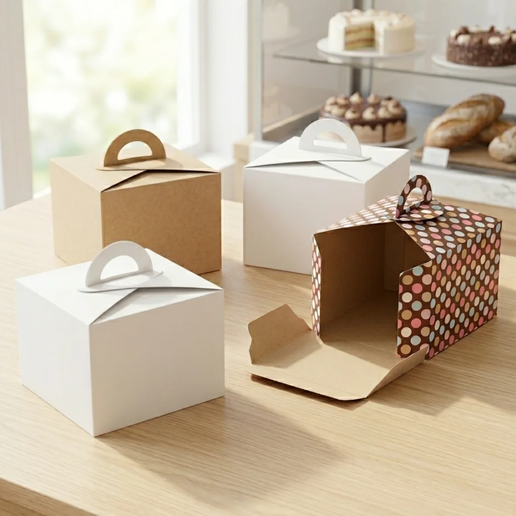 Pastane Kutuları Özel Baskılı