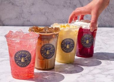 Logo Baskılı Plastik Kafe Bardakları